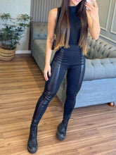 Calça Flanelada Montaria Com Detalhes Em Cirre Suplex