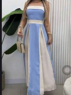 Vestido SEM MANGA LISO Longo