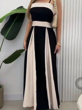 Vestido SEM MANGA LISO Longo